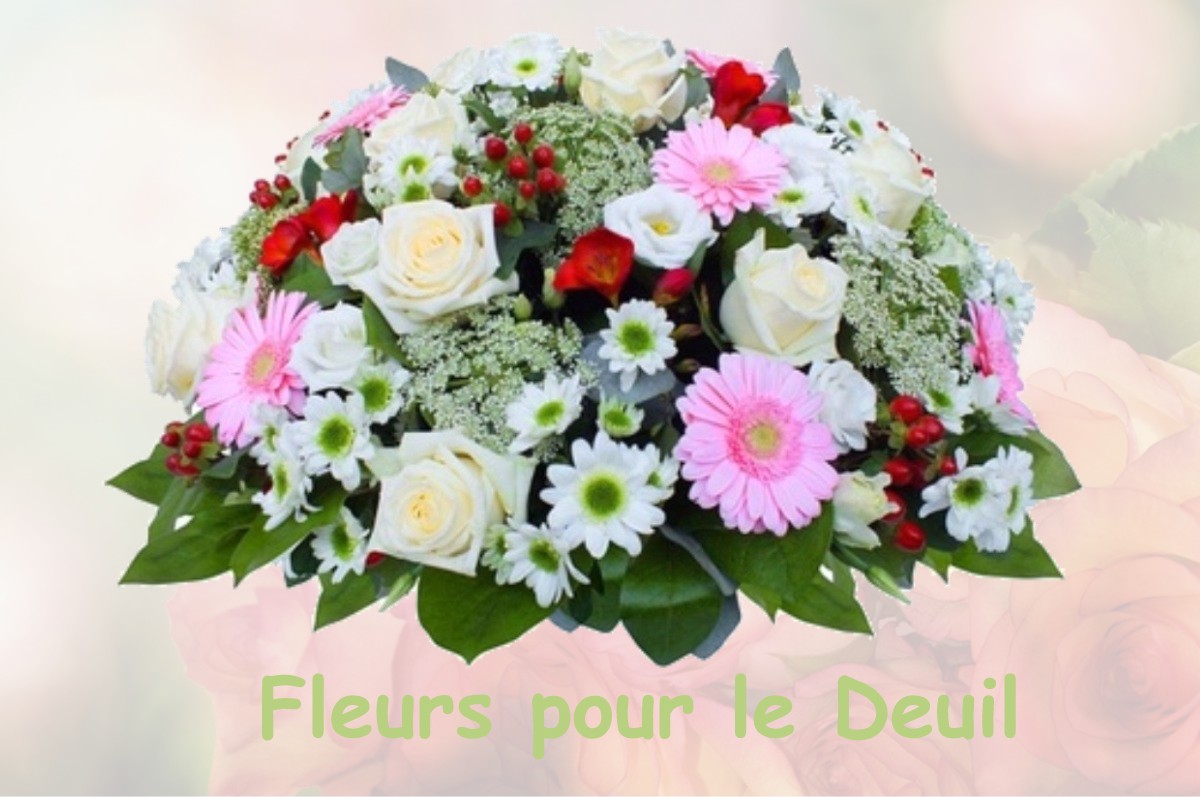 fleurs deuil IVORY